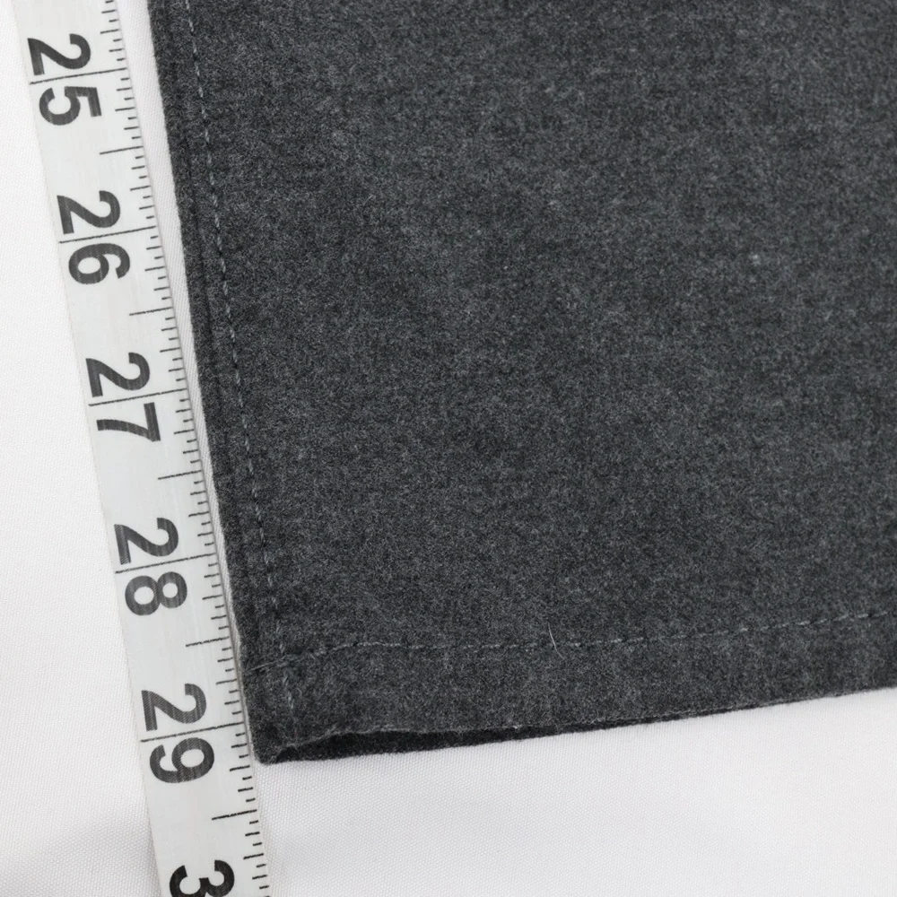 Brooks Brothers Men Straight Leg Wool Blend Pants Charcoal 34x30 Classic‎ Preppy